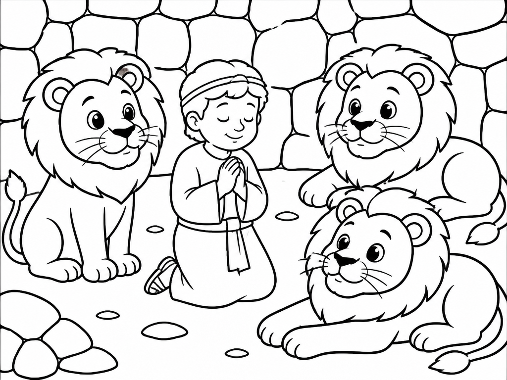 Daniel in the Lions' Den