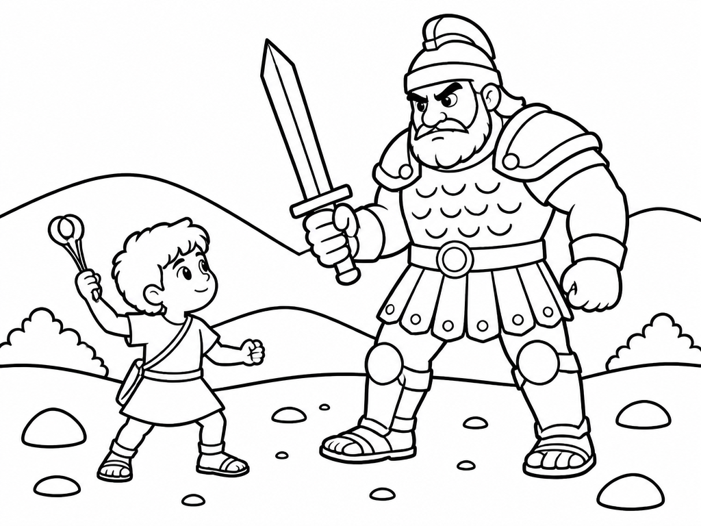 David and Goliath