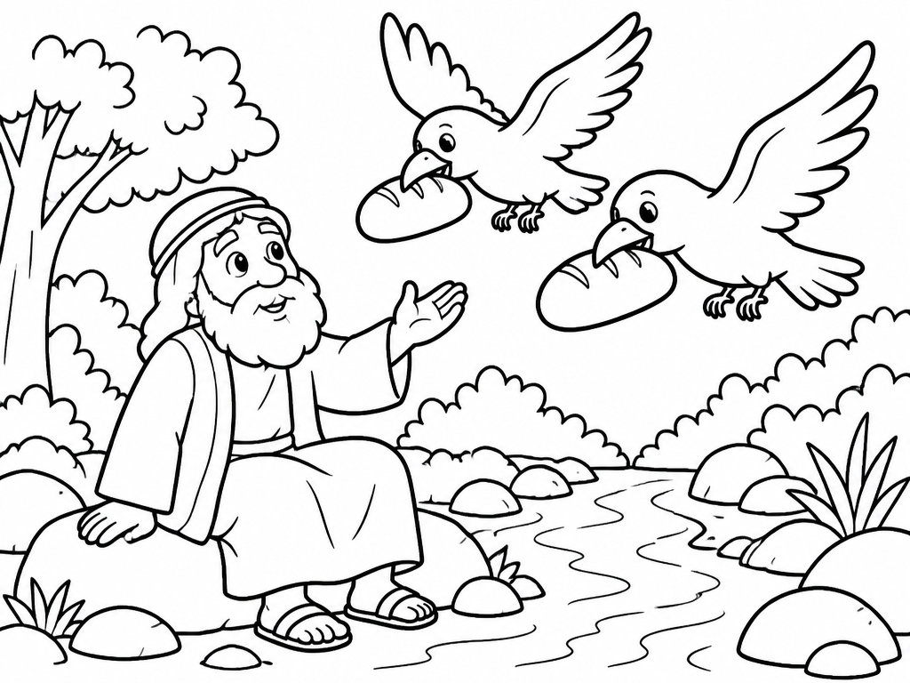 Elijah and the Ravens