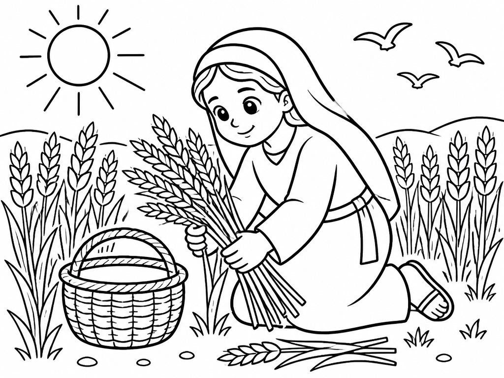 Ruth in the Fields