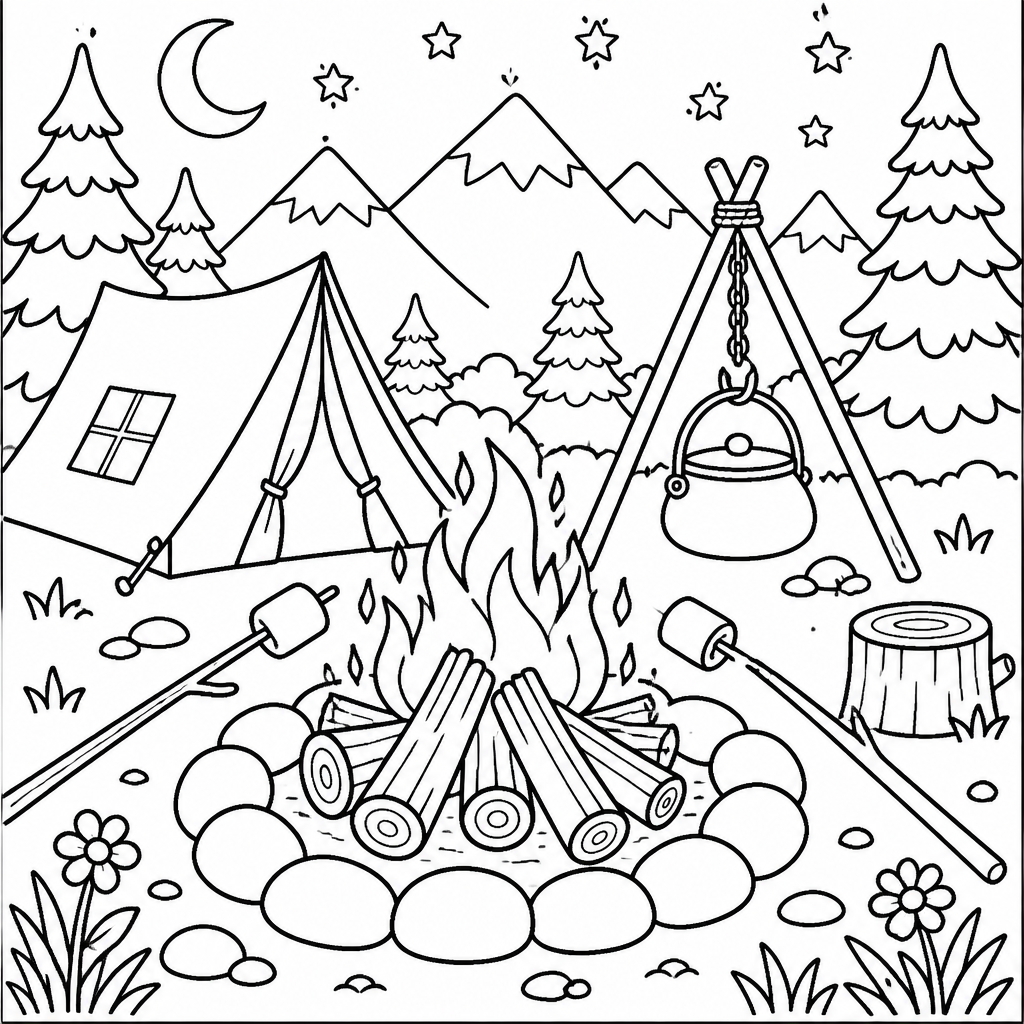 Cozy Campfire